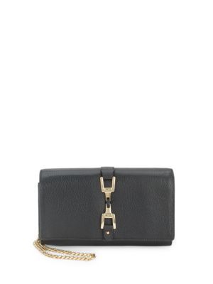 Sam Edelman - Leather Convertible Chainlink Wallet | Saks Fifth Avenue OFF 5TH