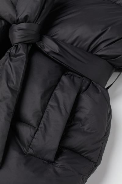 Tie-belt Puffer Vest | H&M (US + CA)