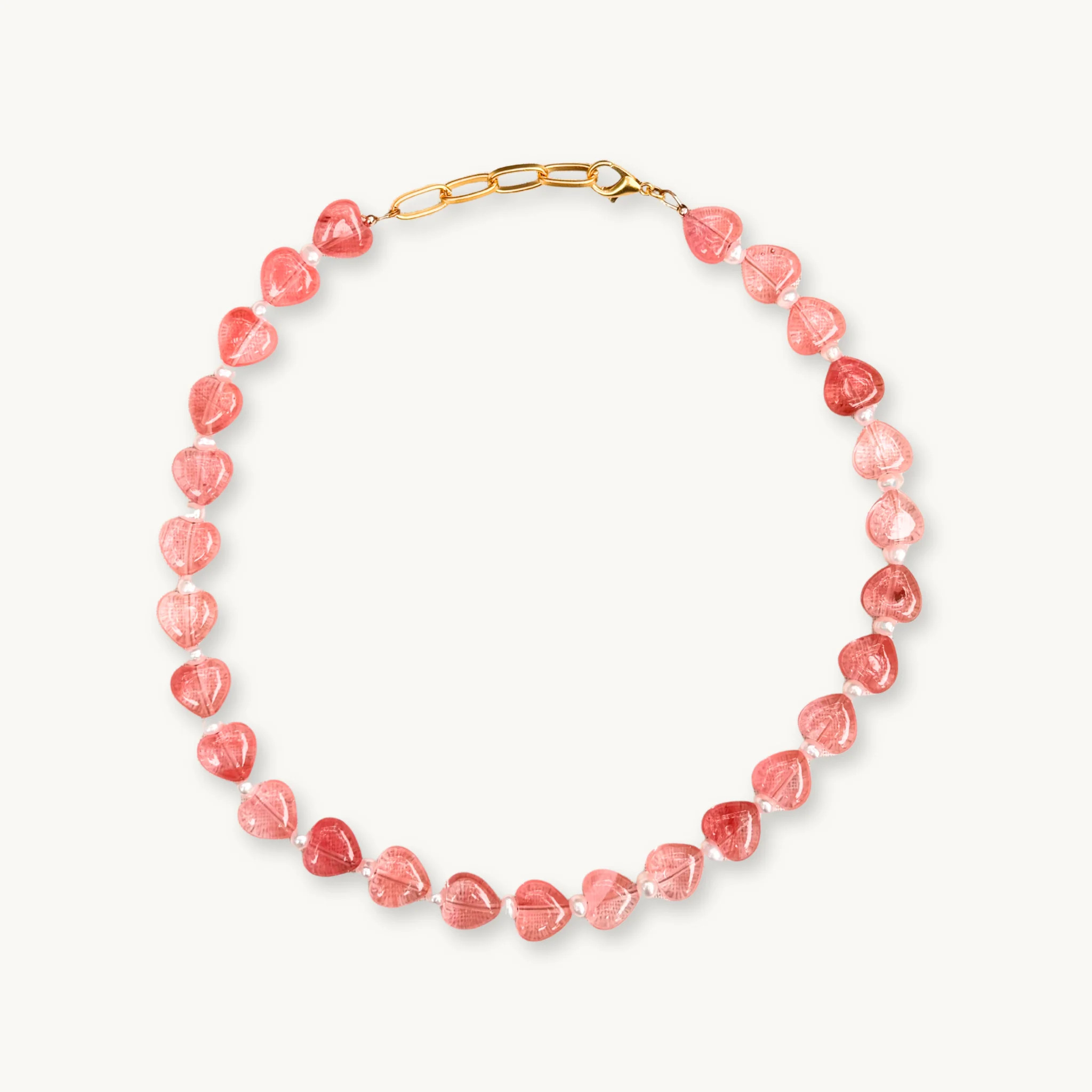 Pink Hearts | Fraypearls