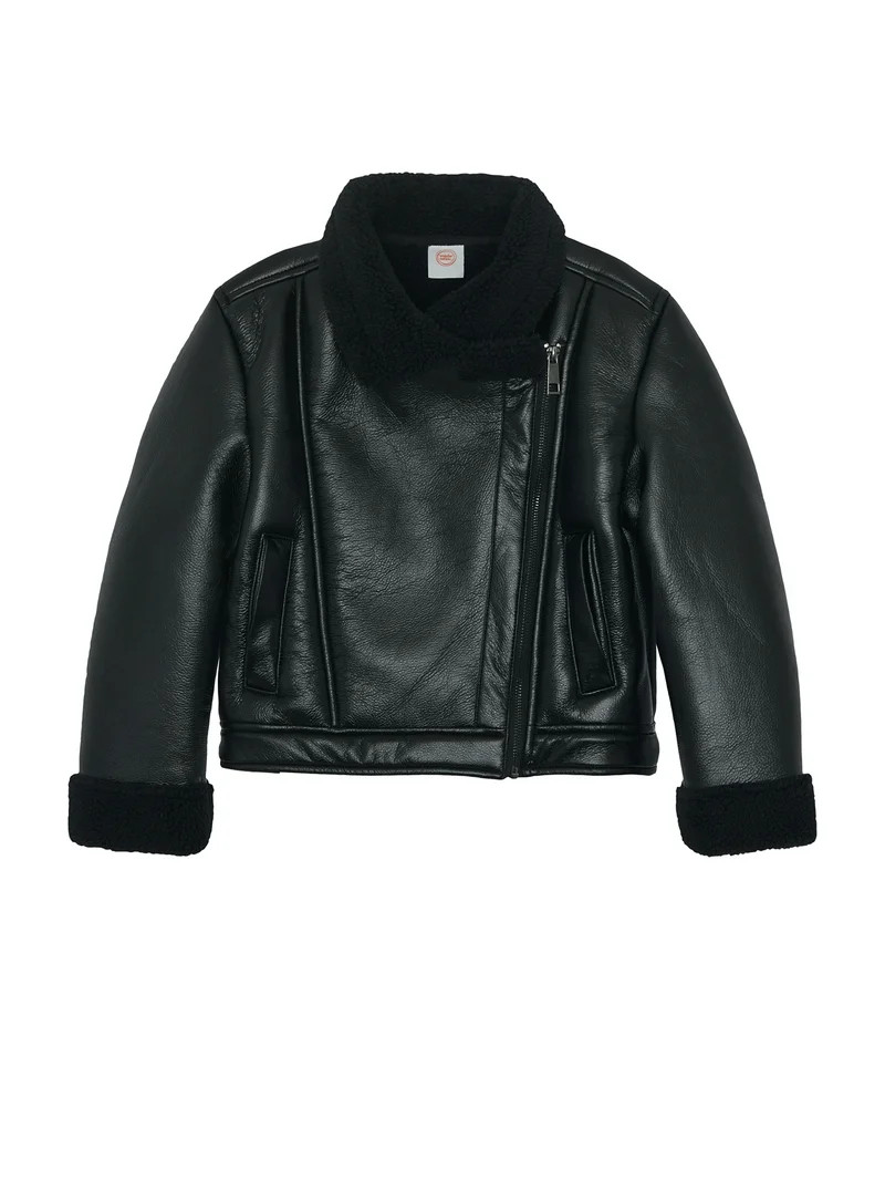 Wonder Nation Girls Trend Jacket, Sizes 4-18 | Walmart (US)