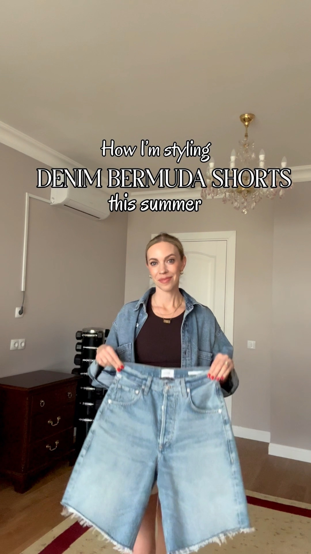 How to style denim bermuda shorts for summer 2026 - they can be so chic with a few easy style tricks

#LTKSeasonal #LTKOver40 #LTKgrwm