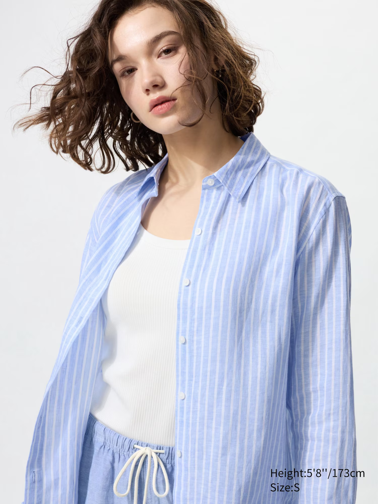 Premium Linen Shirt | Striped | UNIQLO (US)