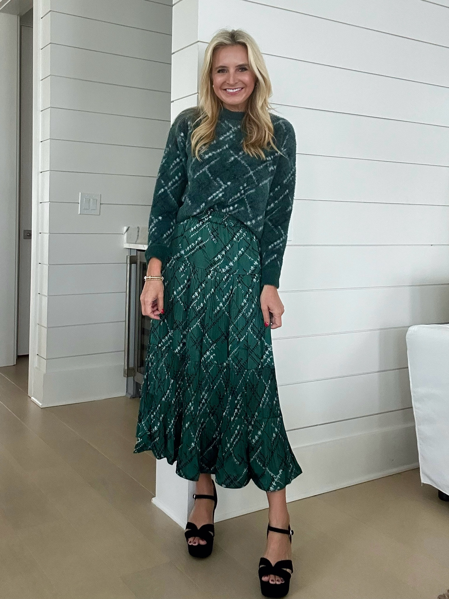 Cutest sweater and skirt combo. Last day to grab buy one get one 50% off  

#LTKHoliday #LTKStyleTip #LTKFindsUnder100