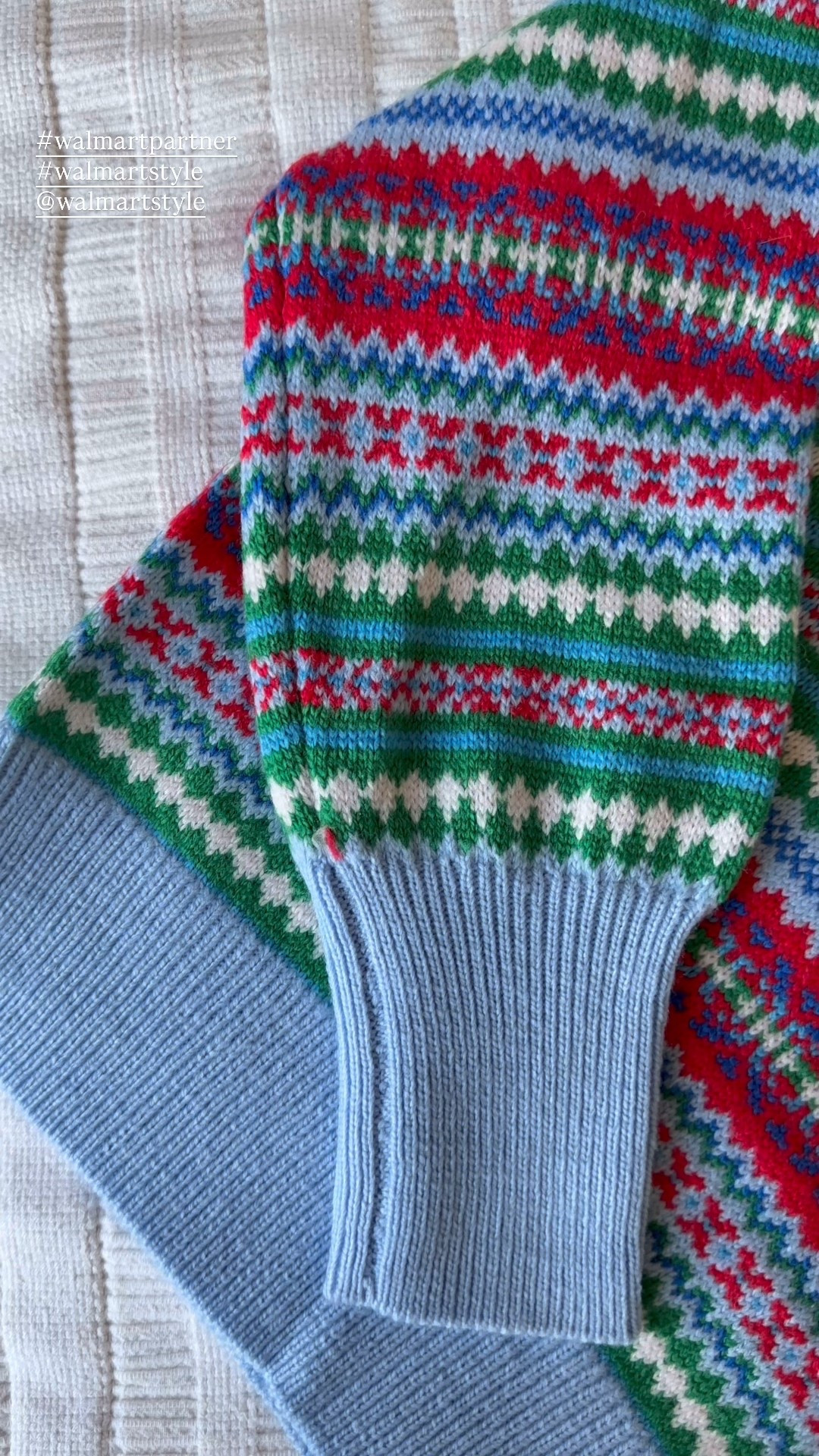 $26 Fair Isle Sweater😍 @walmartstyle, #walmartpartner, #walmartstyle

Sooooo soft and sure to make your holiday season merry and bright!!!! I ordered a small and it fits perfectly, but I think I would actually prefer a medium, so it fits a little bit oversized🫶🏼

Winter fashion, holiday fashion, fair isle, sweater, holiday sweater, Christmas sweater, traveling outfit, holiday travels, Walmart fashion, Walmart style, styles under $50, styles under $30

#LTKHoliday #LTKGiftGuide #LTKFindsUnder50