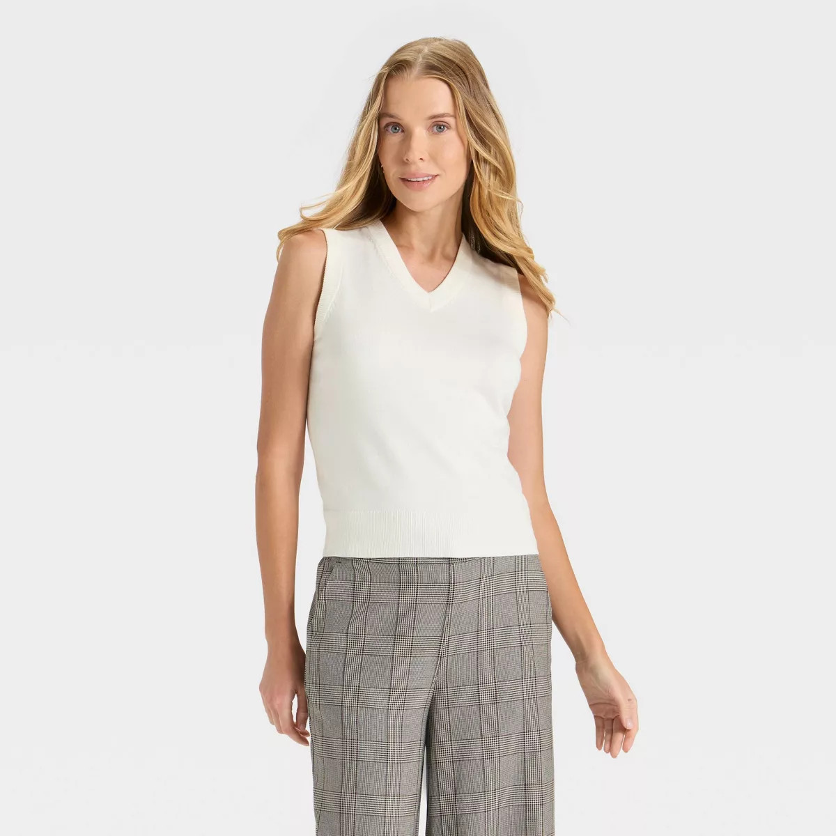 Women's V-Neck Sweater Vest - A New Day™ | Target