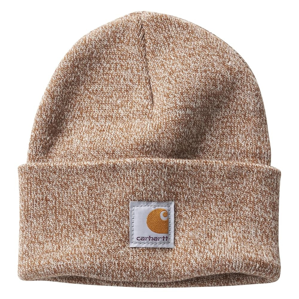 Carhartt Kids' Knit Beanie Watch Hat, Copper/Natural, Toddler | Amazon (US)
