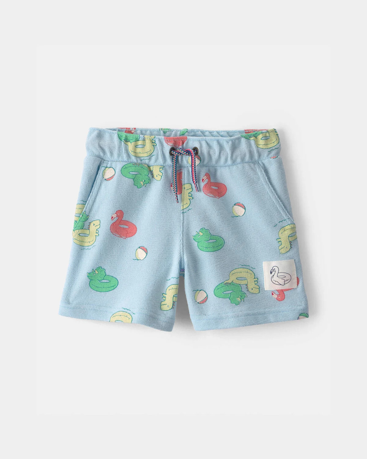 Toddler Boy Pool Floatie Pull-On Shorts - Blue | Carter's | Carter's Inc