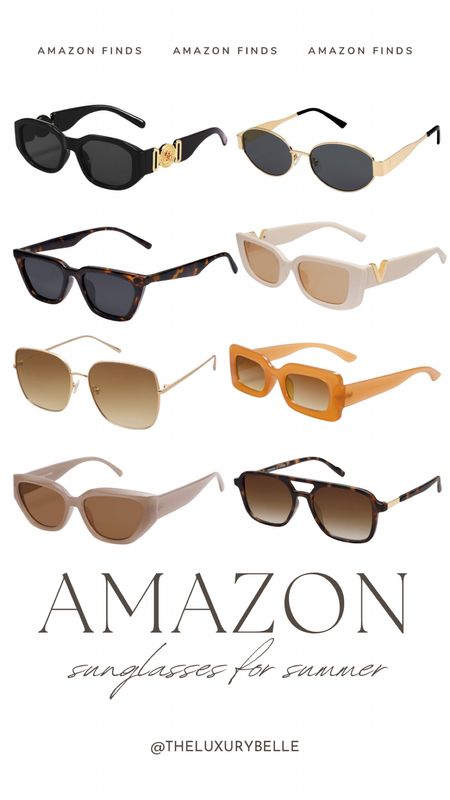 Amazon sunglasses for summer! 

#LTKStyleTip #LTKFindsUnder50 #LTKSeasonal