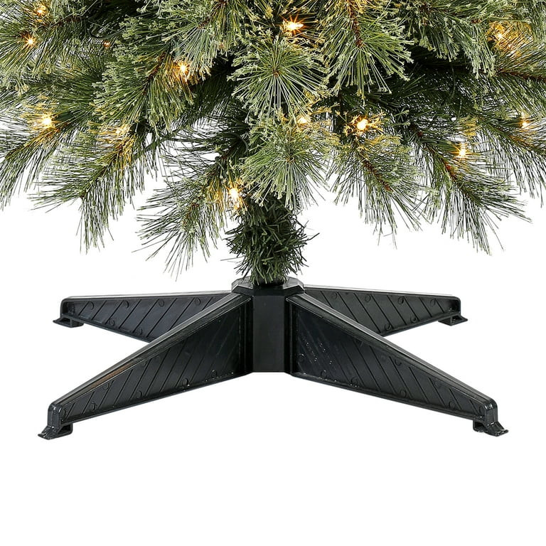 Holiday Time Prelit 300 Clear Incandescent Lights, Shelton Pencil Fir Artificial Christmas Tree, ... | Walmart (US)