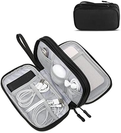XQXA Cable Organizer, Electronic Organizer Bag Pouch Electronic Accessories Carry Case Portable W... | Amazon (US)