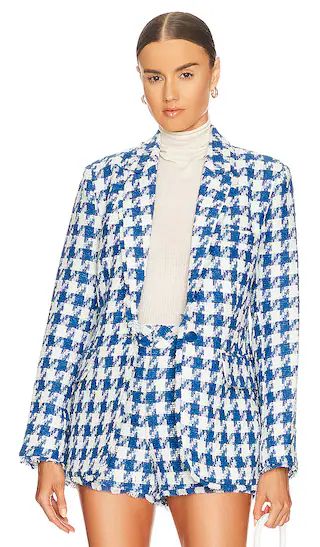 Harlow Jacket in Blue Danube | Revolve Clothing (Global)