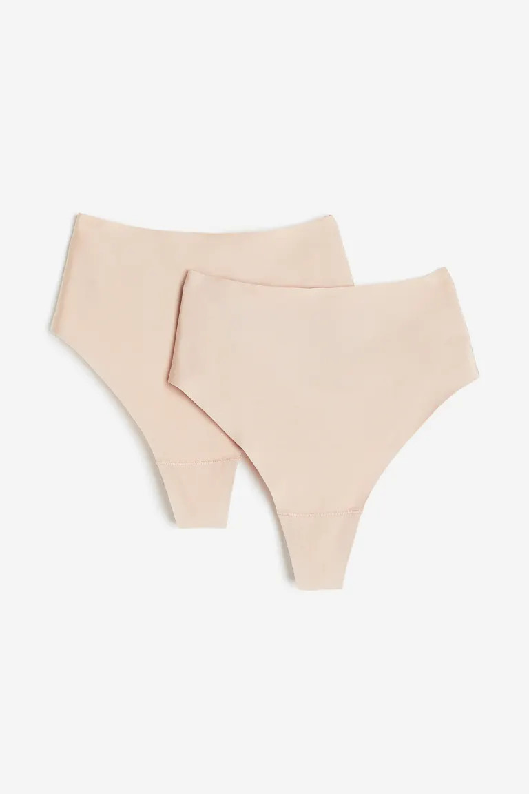 2-pack Invisible Light Shape Thong Briefs | H&M (US + CA)