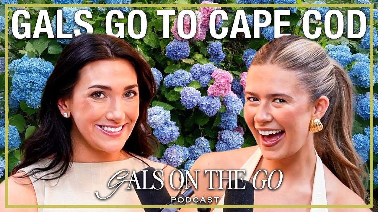 GALS ON THE GO PODCAST | the gals sneak off to cape cod for a wedding…cue bugs, ghosts, pranks, and full-on club vibes!!🎙️