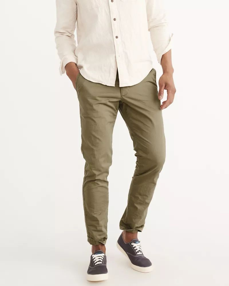 Slim Chino Pants | Abercrombie & Fitch US & UK