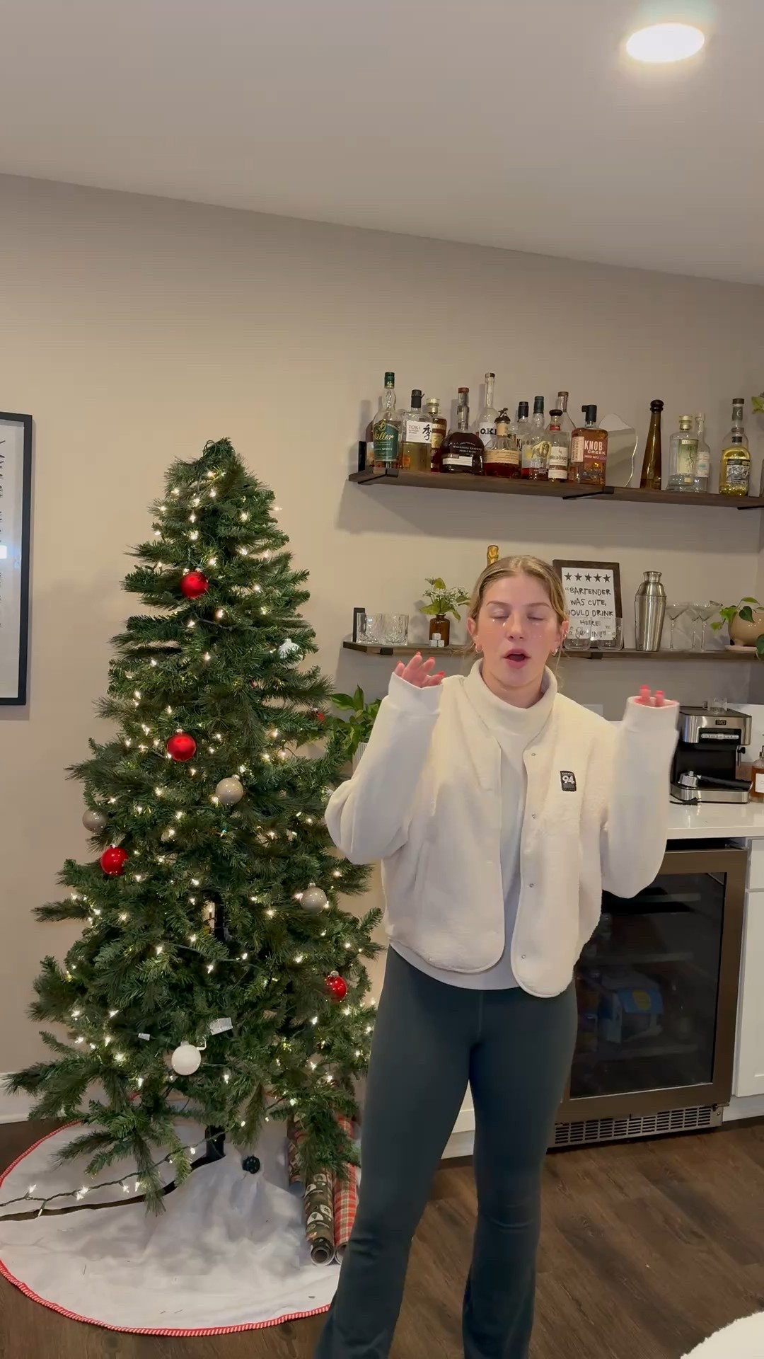 my hot girl walk essentials! A warm, comfy, and breathable outfit was much needed for a walk outside in January . My sweatshirt and vest are from Old Navy in size medium, and the leggings are from lululemon in size 4! 🤍

#LTKootd #LTKfitnessgoals #LTKActive