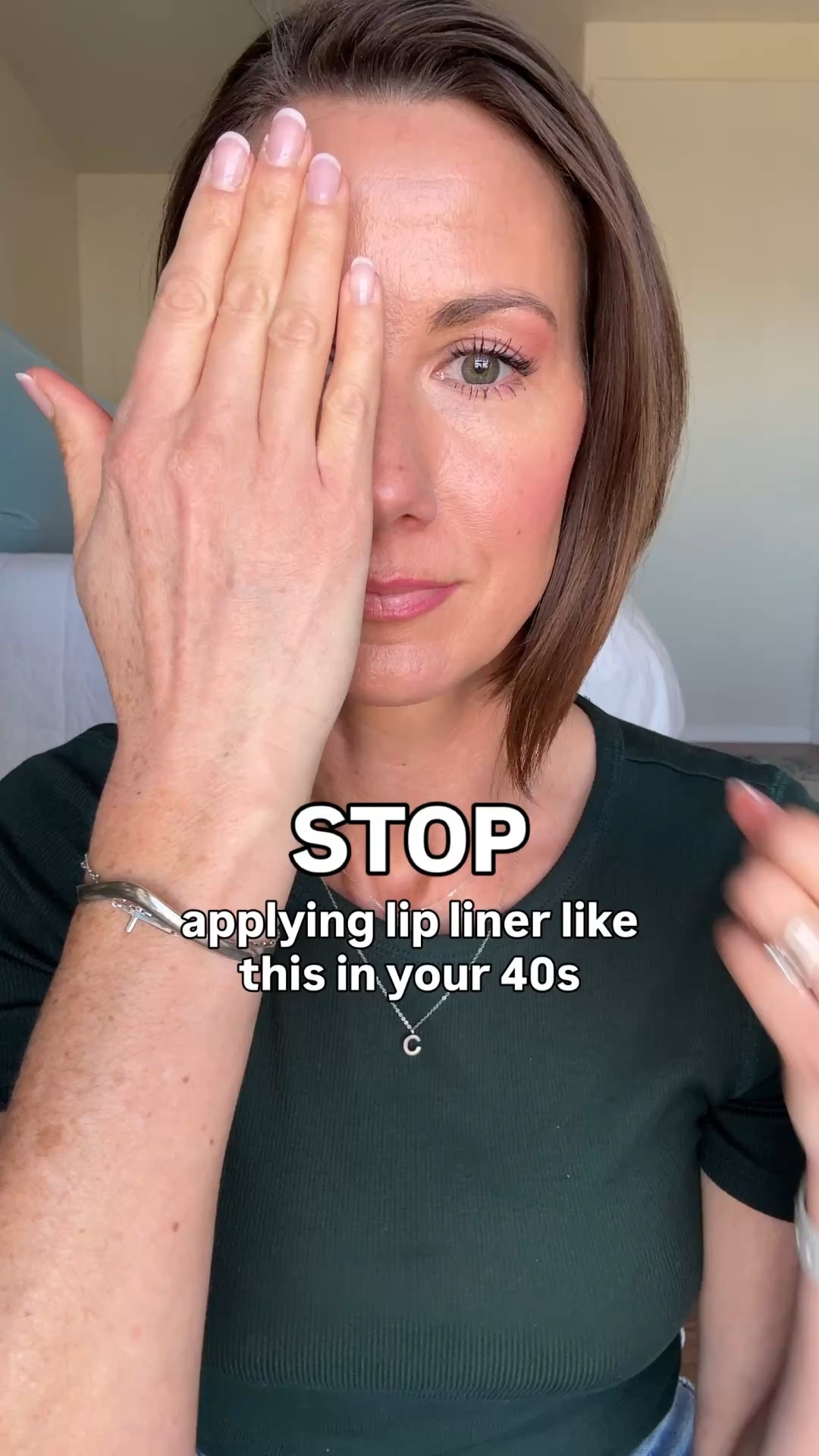 One of those pesky symptoms of aging is our lips start losing their fullness and color. Here’s an easy and natural way to help them look fuller…

💋over line your lips (apply lip liner on your skin, not on your lips)
💋stop before you reach the corners 
💋fill them with your favorite lip gloss, lip butter, lip oil, or lip stick 

Give it a try and see how you like it! 

Disclaimer: I’m a certified makeup artist but the biggest rule in makeup is to wear what you feel great in. So although this is my personal opinion, do what gives you the most confidence in you 40s 💁🏻‍♀️

#LTKOver40 #LTKBeauty
