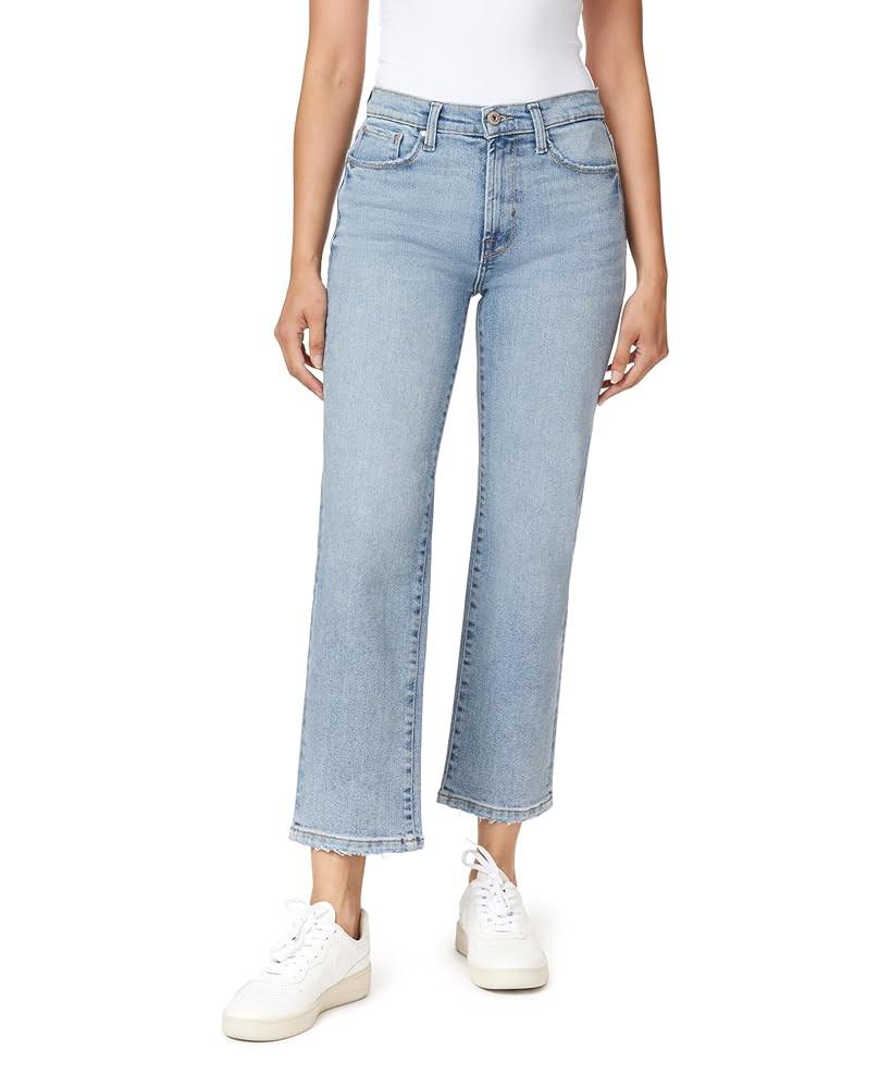 Kensie Jeans for Women The Ella High-Rise Straight Leg 27-Inch Inseam, Sizes 0-16 | Amazon (US)