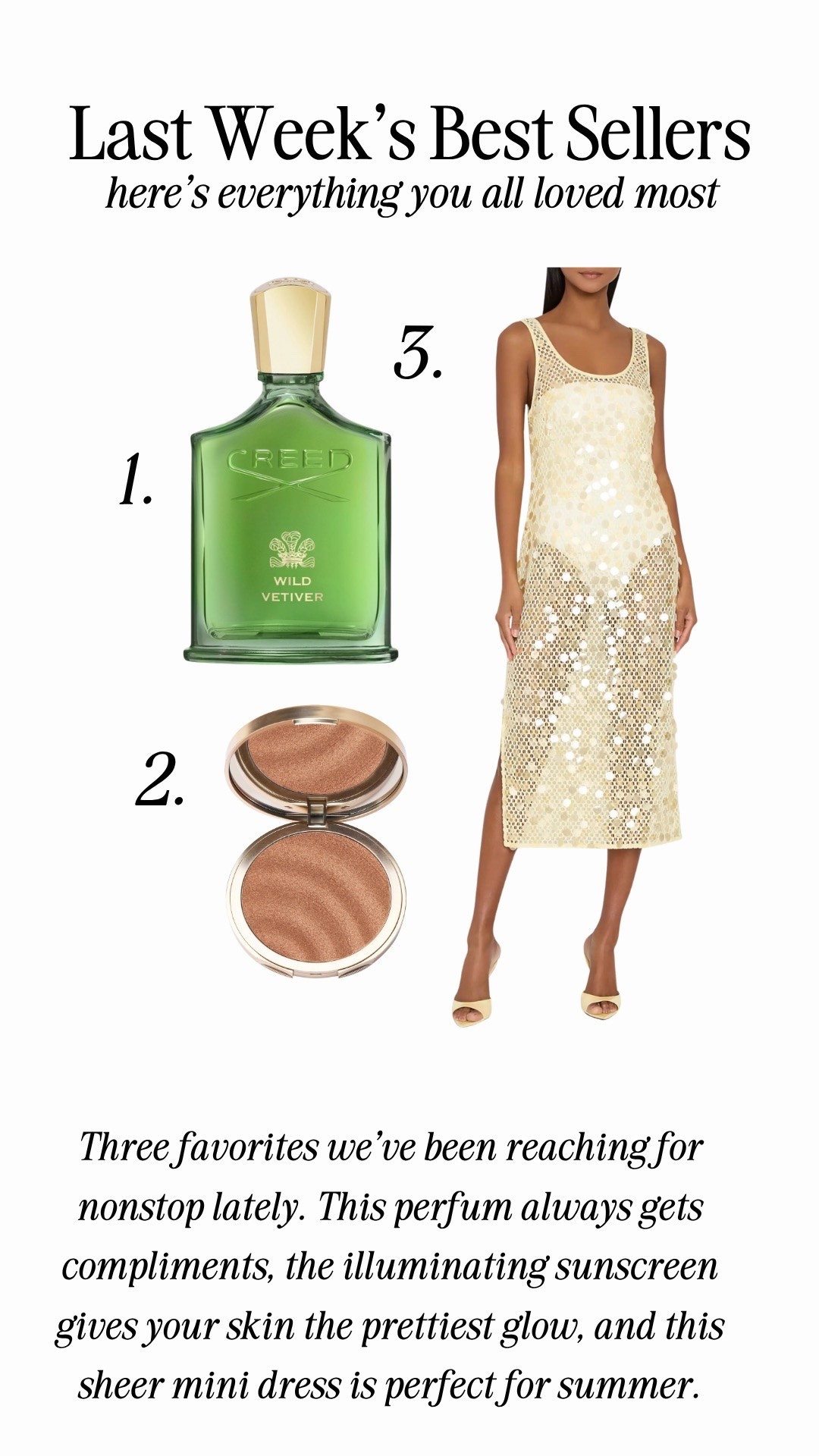 Last weeks bestsellers