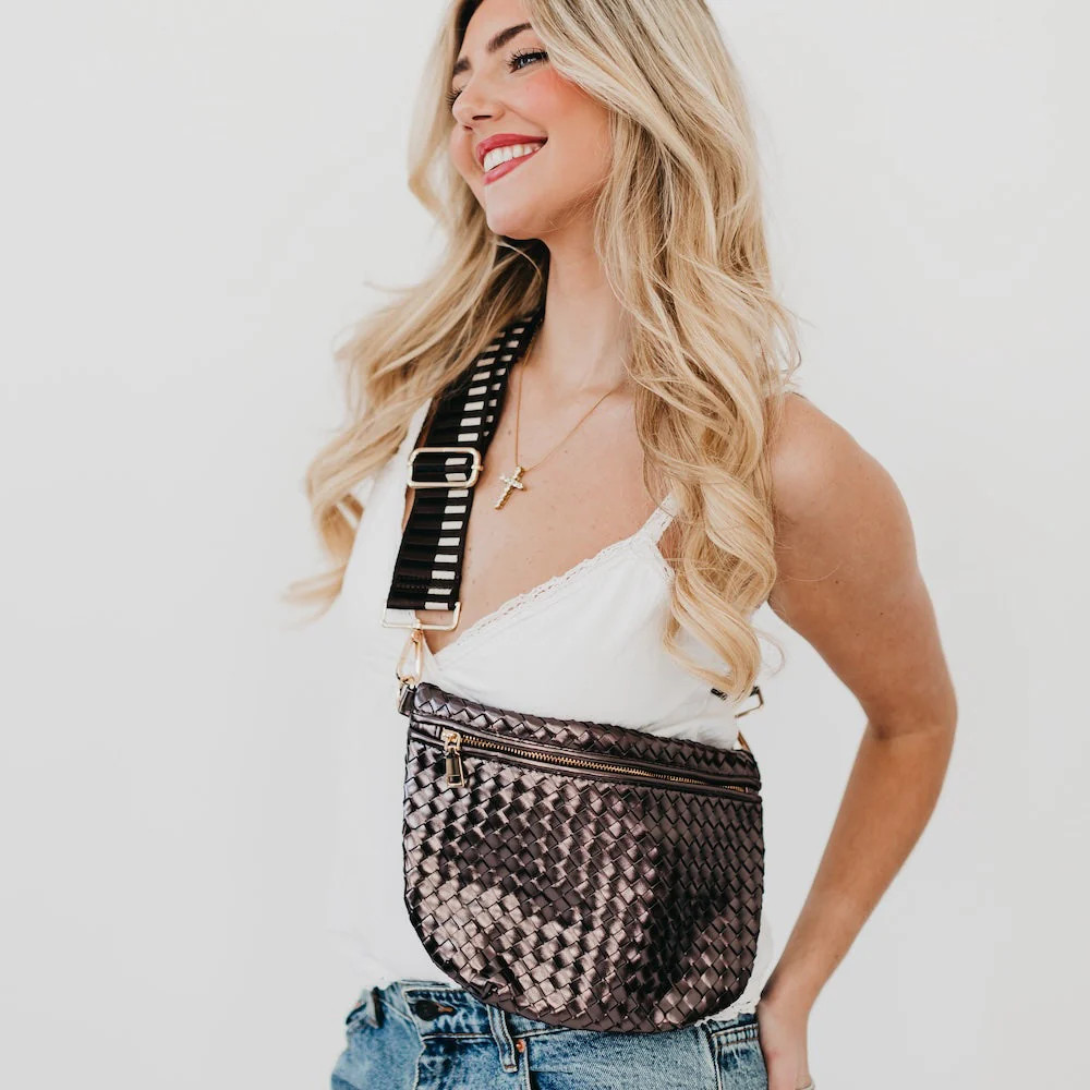 Westlyn Woven Bum Bag | Pretty Simple