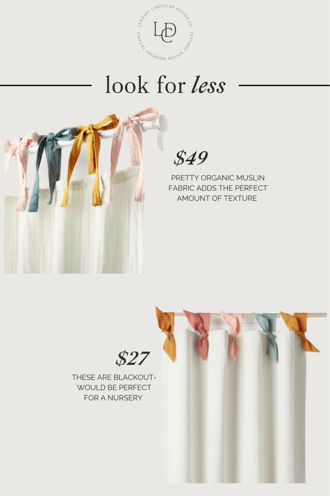 DESIGNER LOOK FOR LESS! These curtains will be perfect for a nursery or playroom!

#LTKhome #LTKSale #LTKstyletip