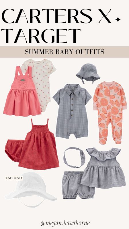 Carters summer baby outfits I’m loving! So cute for the 4th of July! 

#LTKBaby #LTKStyleTip