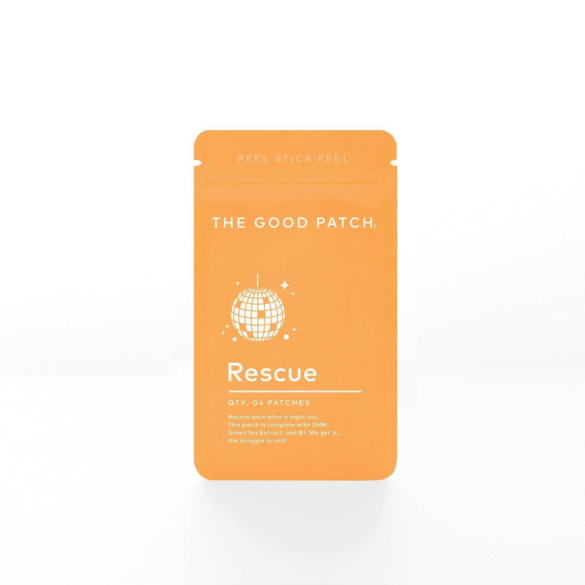 The Good Patch Rescue Plant-Based Vegan Wellness Patch - 4ct | Target