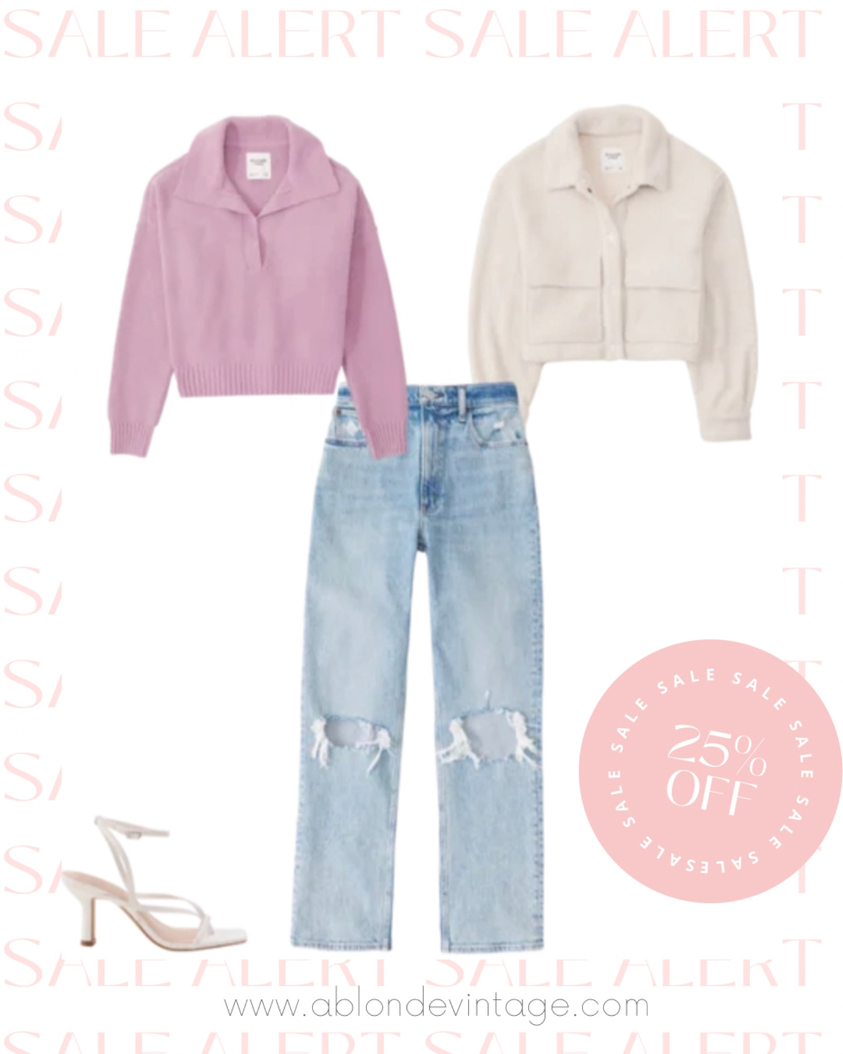 LTKsale is love with these Abercrombie favorites including high rise straight leg jeans, 3/4 sweater and bomber jacket!

#LTKunder100 #LTKSale #LTKstyletip