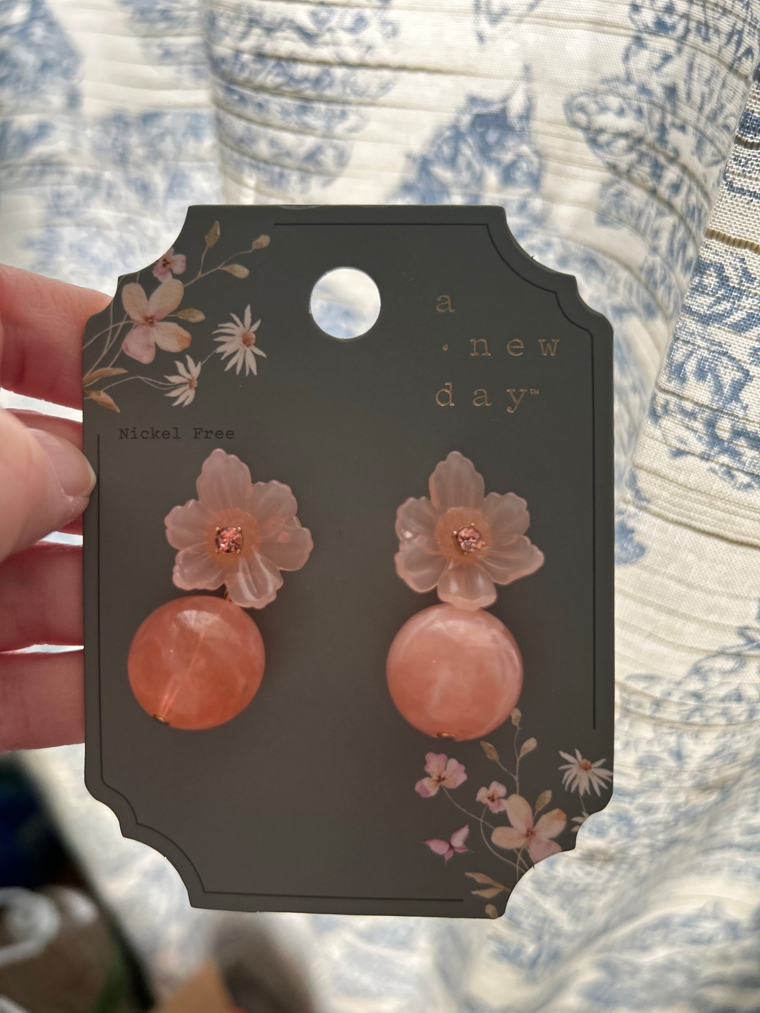 Floral earrings, anthropologie look for less 