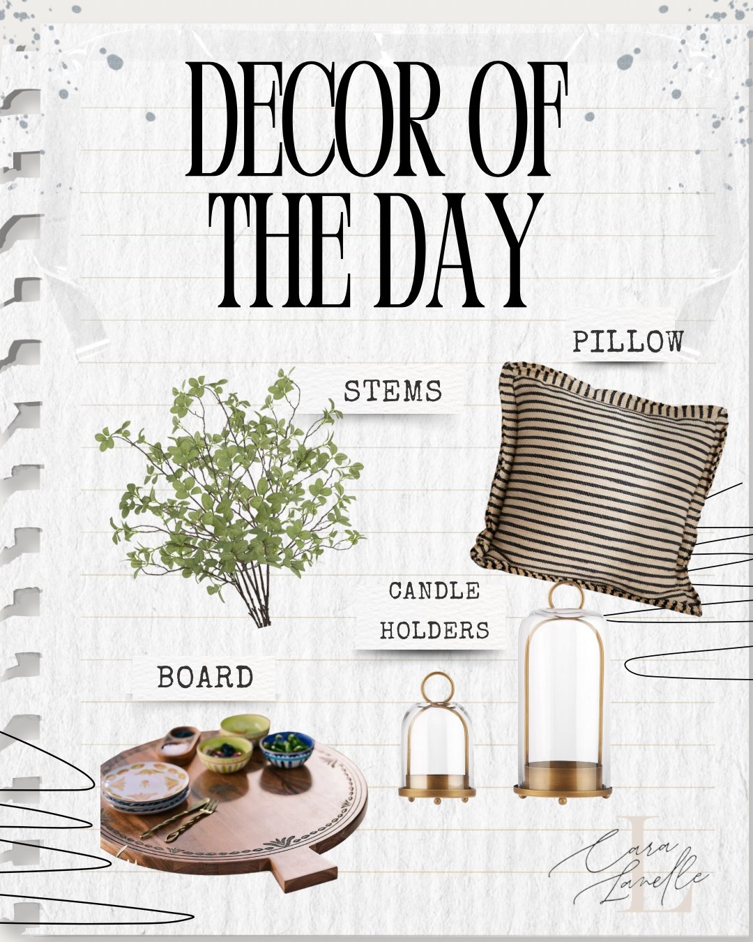 Home decor finds in currently loving!

Candle holder, charcuterie board, outdoor decor, faux stems, throw pillow 

#LTKSeasonal #LTKHome #LTKSaleAlert