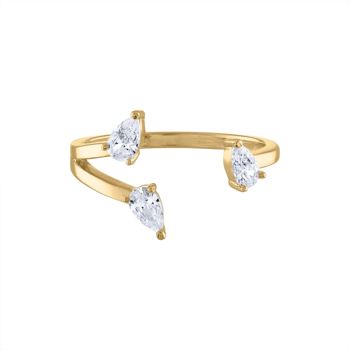 Floating Dewdrop Stacking Ring III | Maison Miru