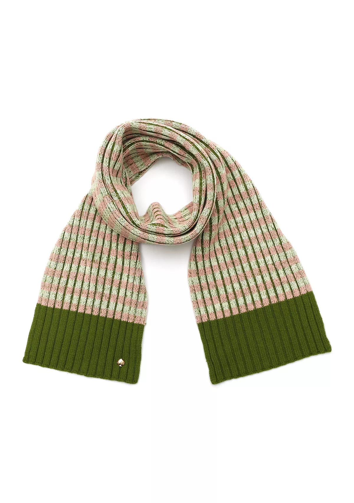 Striped Ribbed Scarf | Belk