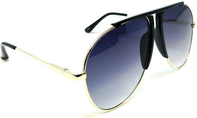 Dweebzilla Vegas Outdoorsman Oversized Turbo Aviator Sunglasses | Amazon (US)