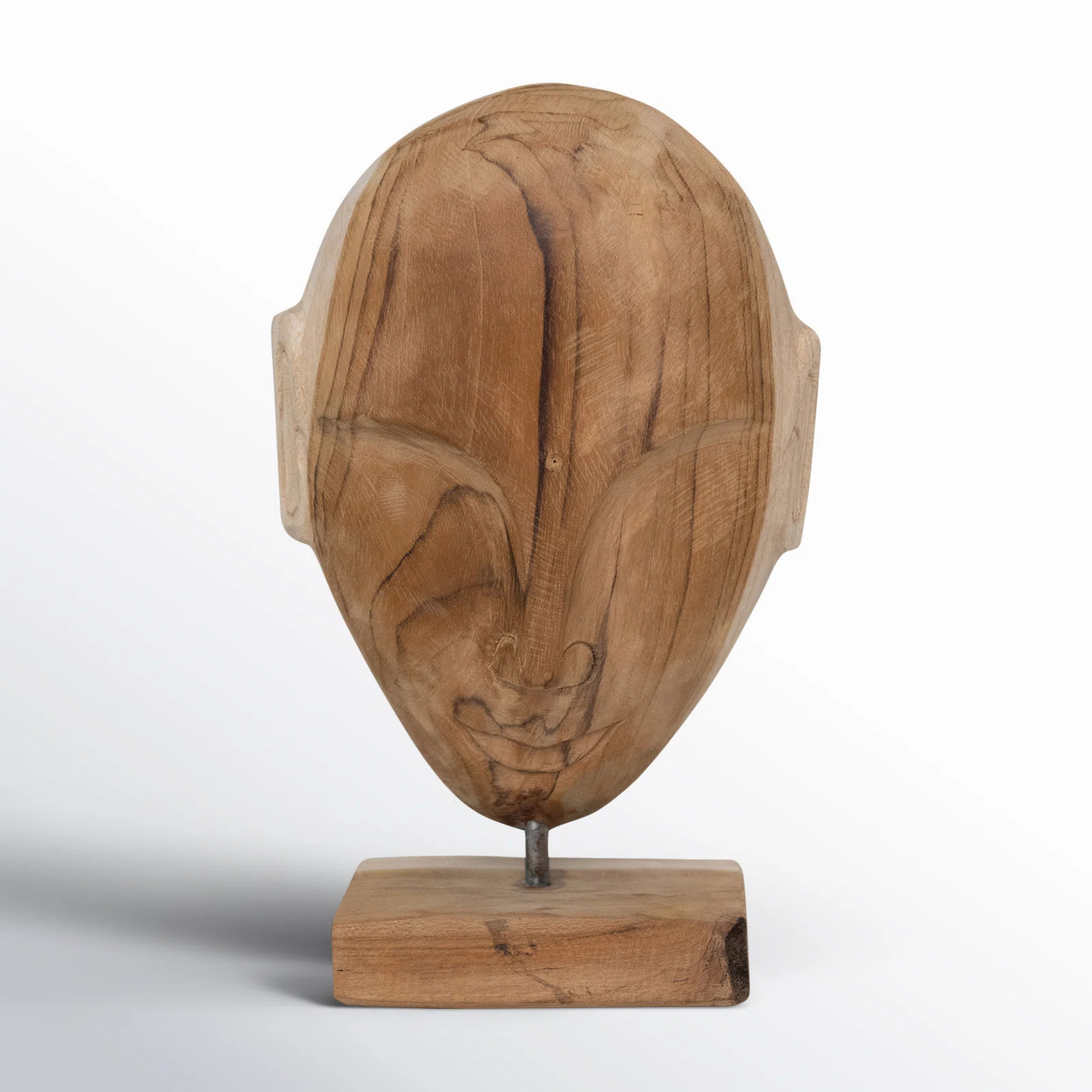Karka Hand Carved Face Sculpture | AllModern