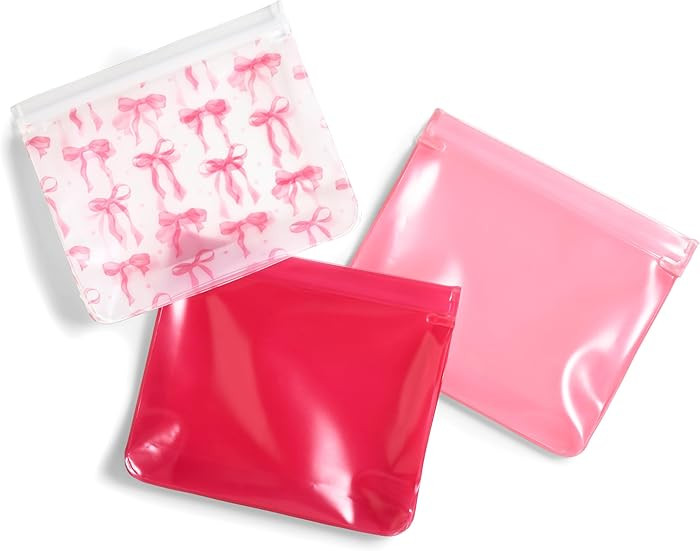 Fit & Fresh Reusable Sandwich Bags (3 Pack) \u2013 Leakproof Reusable Food Storage Bags, BPA-Free... | Amazon (US)
