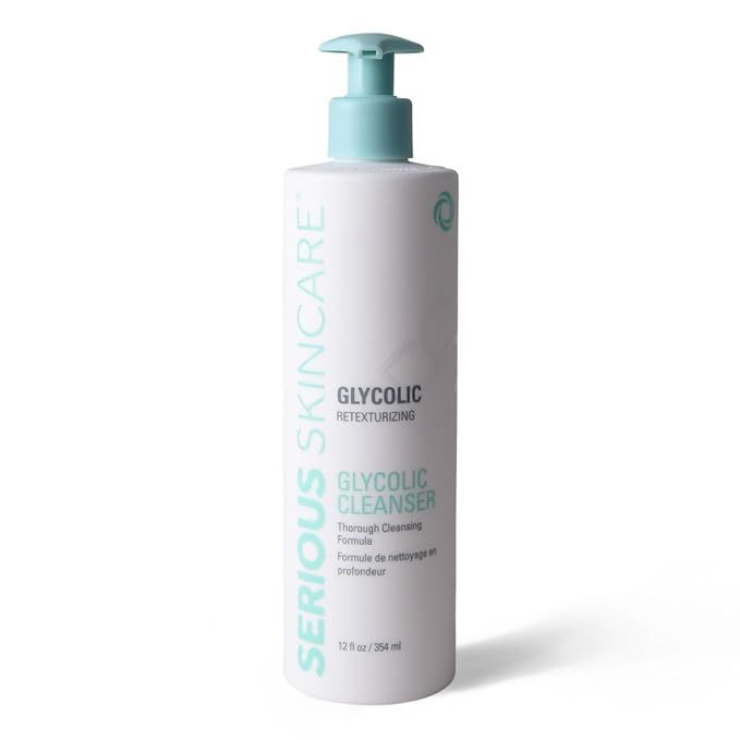 Serious Skincare Glycolic Cleanser, 12 Ounce | Amazon (US)