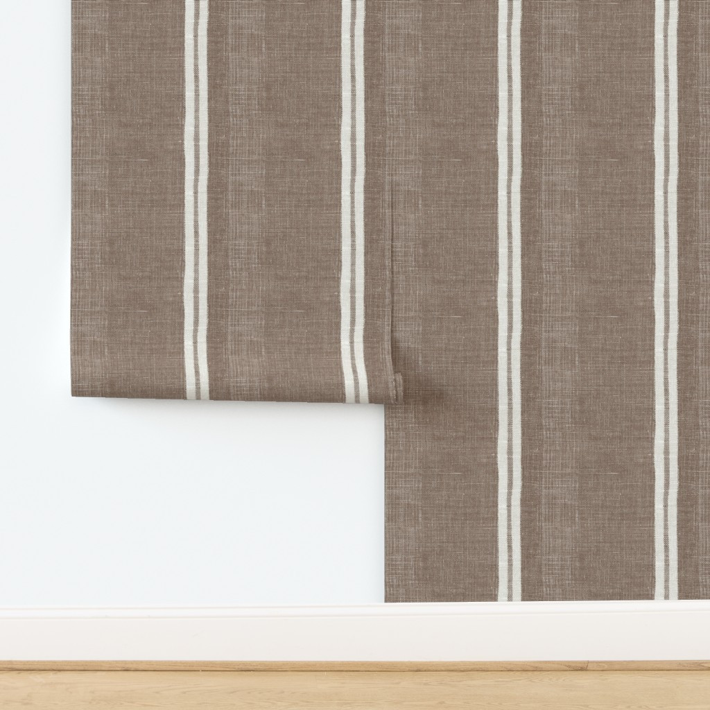 STELLA WEST SADDLE STRIPE Wallpaper | Spoonflower | Spoonflower