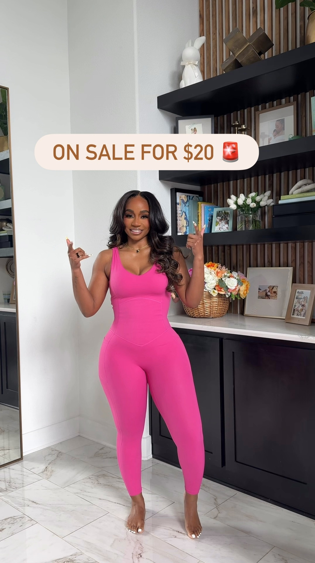 Sculpting jumpsuit currently on sale!! Goes up to plus sizes!

#LTKSaleAlert #LTKMidsize #LTKActive