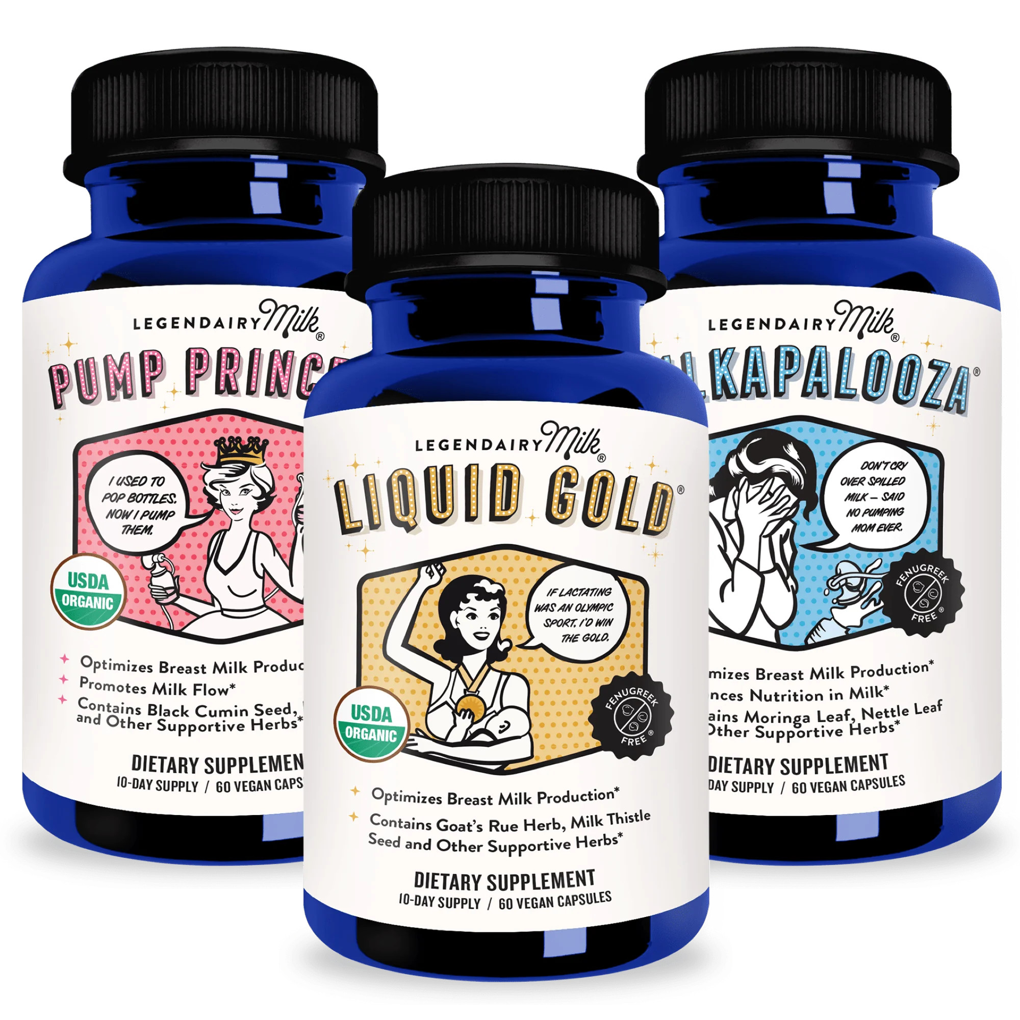 Bestseller Breast Milk Supplements Bundle | Legendairy Milk | Legendairy Milk