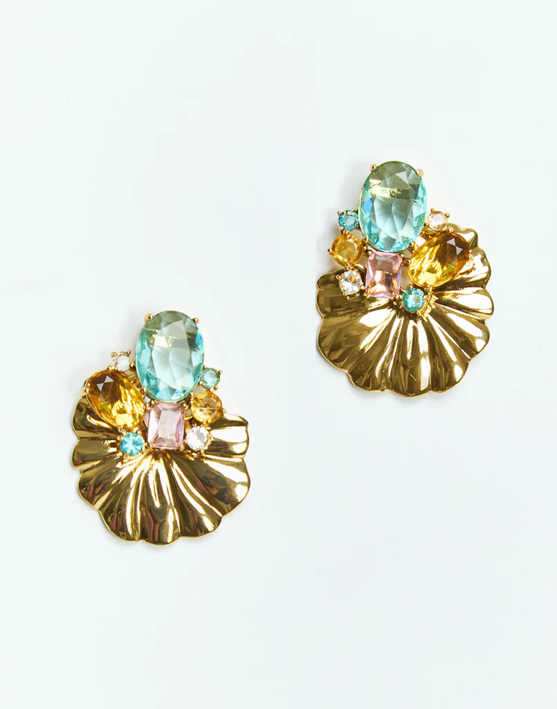 Haley Convertible™ Ginkgo Earring | Mestiza New York