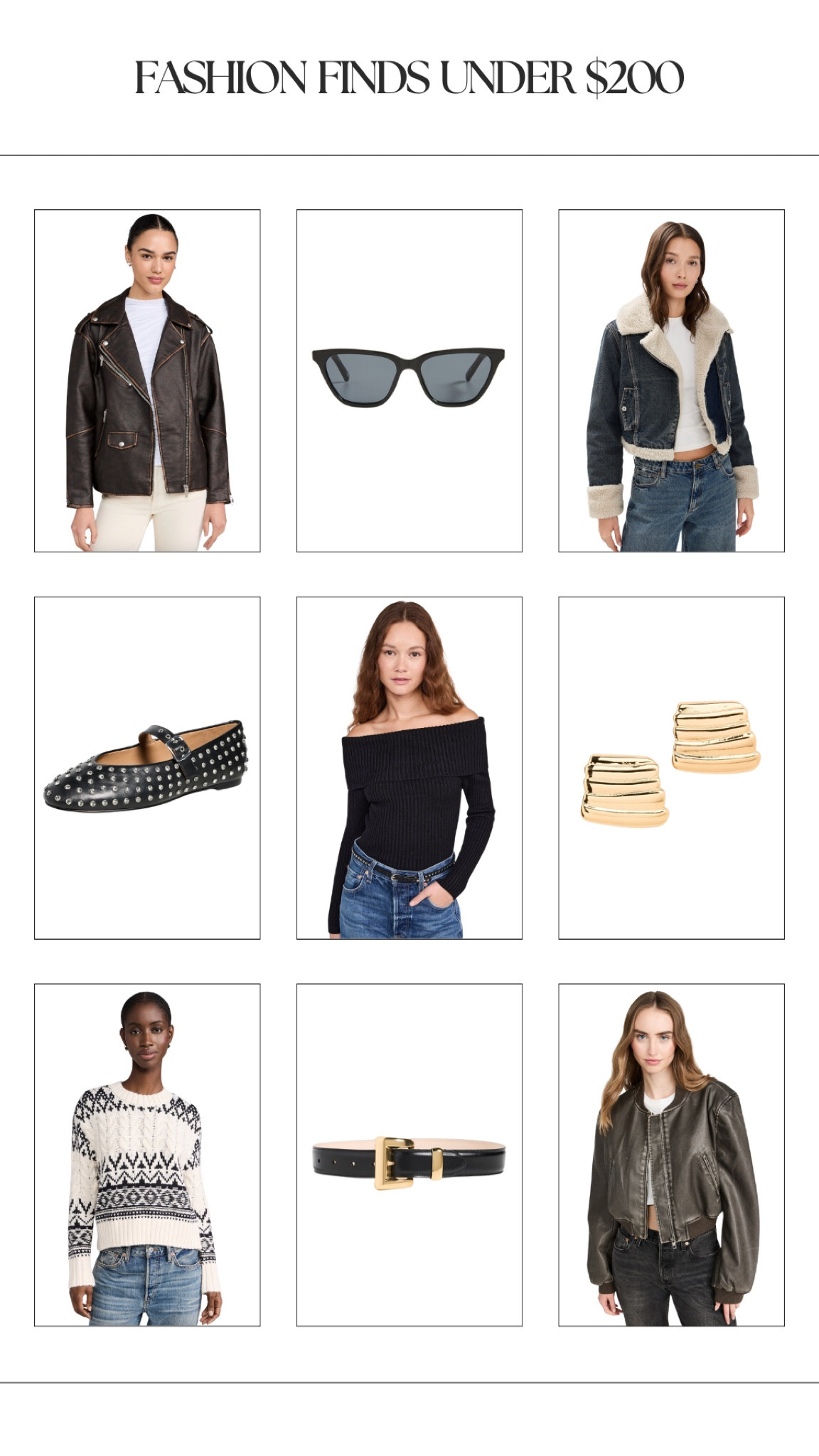 Fashion Finds Under $200

#LTKFindsUnder100 #LTKStyleTip