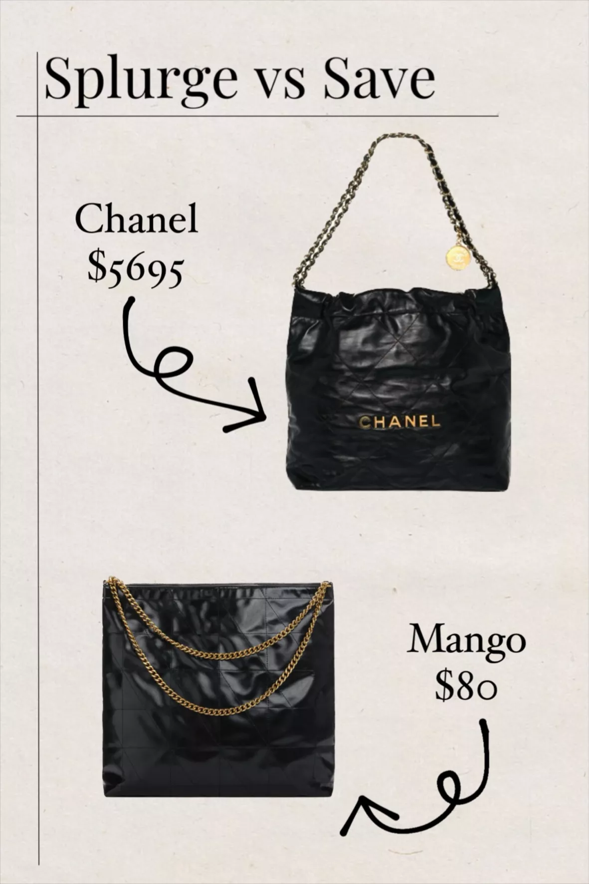 The Look for Less: Chanel Bag