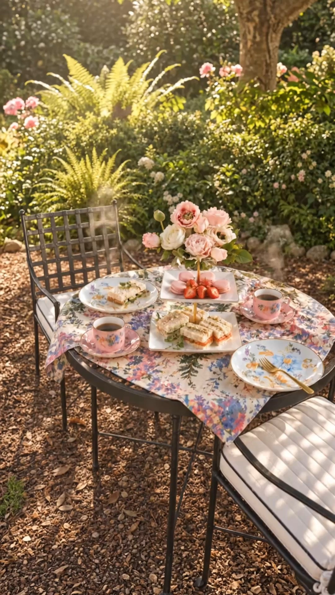 Happy Labor Day! ☀️☕️ Starting the morning right here — coffee, breakfast, soft sunshine, and a table set to make the everyday feel a little more special.

I love the Frisco modern classic iron outdoor dining set for its timeless silhouette. It’s the kind of outdoor furniture that works beautifully beyond summer and can be enjoyed year-round. And whenever I want to instantly lift the mood, I add a patterned table throw — such an easy way to bring color, softness, and personality to an outdoor setting.

Layer in pretty tabletop pieces, floral dinnerware, espresso cups, a cake stand, and a flower arrangement, and the whole space feels ready for a relaxed morning outdoors. 🌸

#HappyLaborDay #LaborDay #LaborDaySale #OutdoorDining #OutdoorDiningTable #OutdoorDiningChair #OutdoorDiningSet #IronDiningTable #Tabletop #TableLinen #TableThrow #DinnerPlate #DessertPlate #EspressoCup #CakeStand #FlowerArrangement #OutdoorLiving #PatioDecor #GardenDining #Tablescape #LTKHome

#LTKdayinmylife #LTKHome #LTKSaleAlert