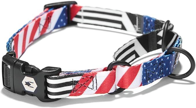 Wolfgang Premium Martingale Dog Collar for Small Medium Large Dogs, Made in USA, PledgeAllegiance... | Amazon (US)