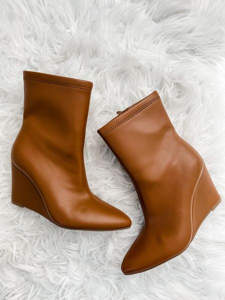 Target booties are currently BOGO 50% off 👏 these wedge booties are so comfortable and cute! 

Loverly Grey, shoe sale

#LTKshoecrush #LTKfindsunder50 #LTKsalealert