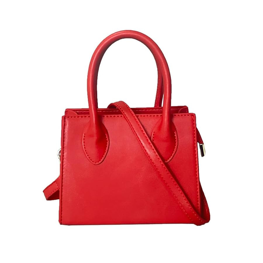 Small crossbody tote bags for women faux leather cute clutch mini purses and handbags | Amazon (US)