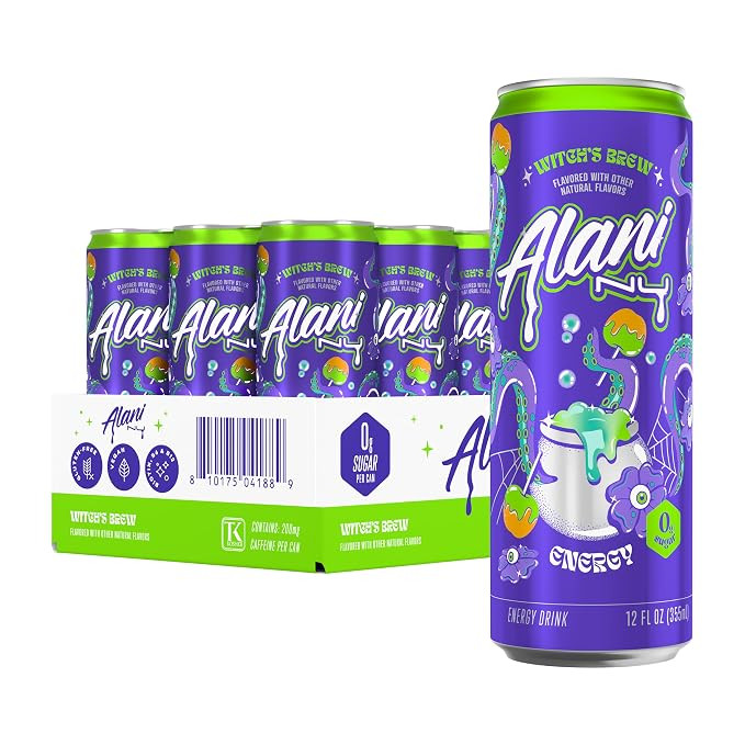 Alani Nu Witch's Brew Sugar Free Energy Drink (Pack of 12) | Amazon (US)