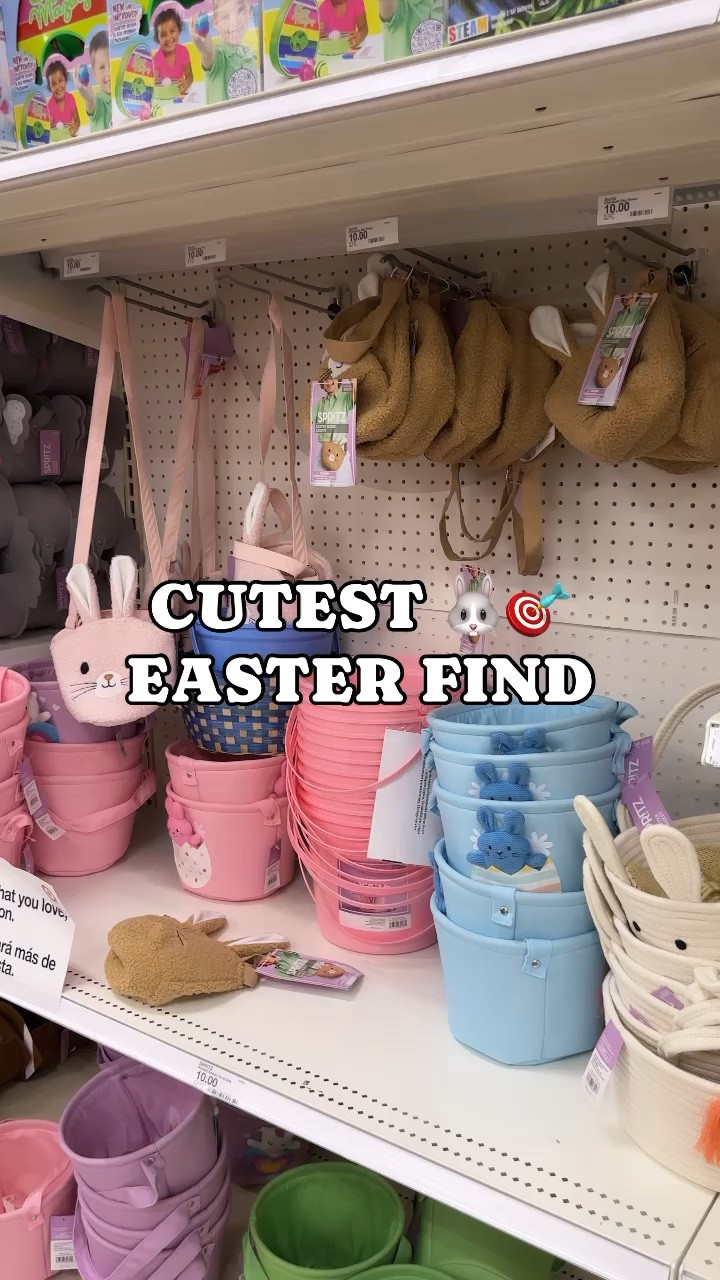 The cutest Easter bunny find at target! 🐰🎯How adorable is this $10 French Terry little Crossbody bag?  Perfect for the Easter season or for an Easter basket gift! 

Follow for more affordable, and super cute target finds! 

#LTKstyletip #LTKSeasonal #LTKfindsunder50