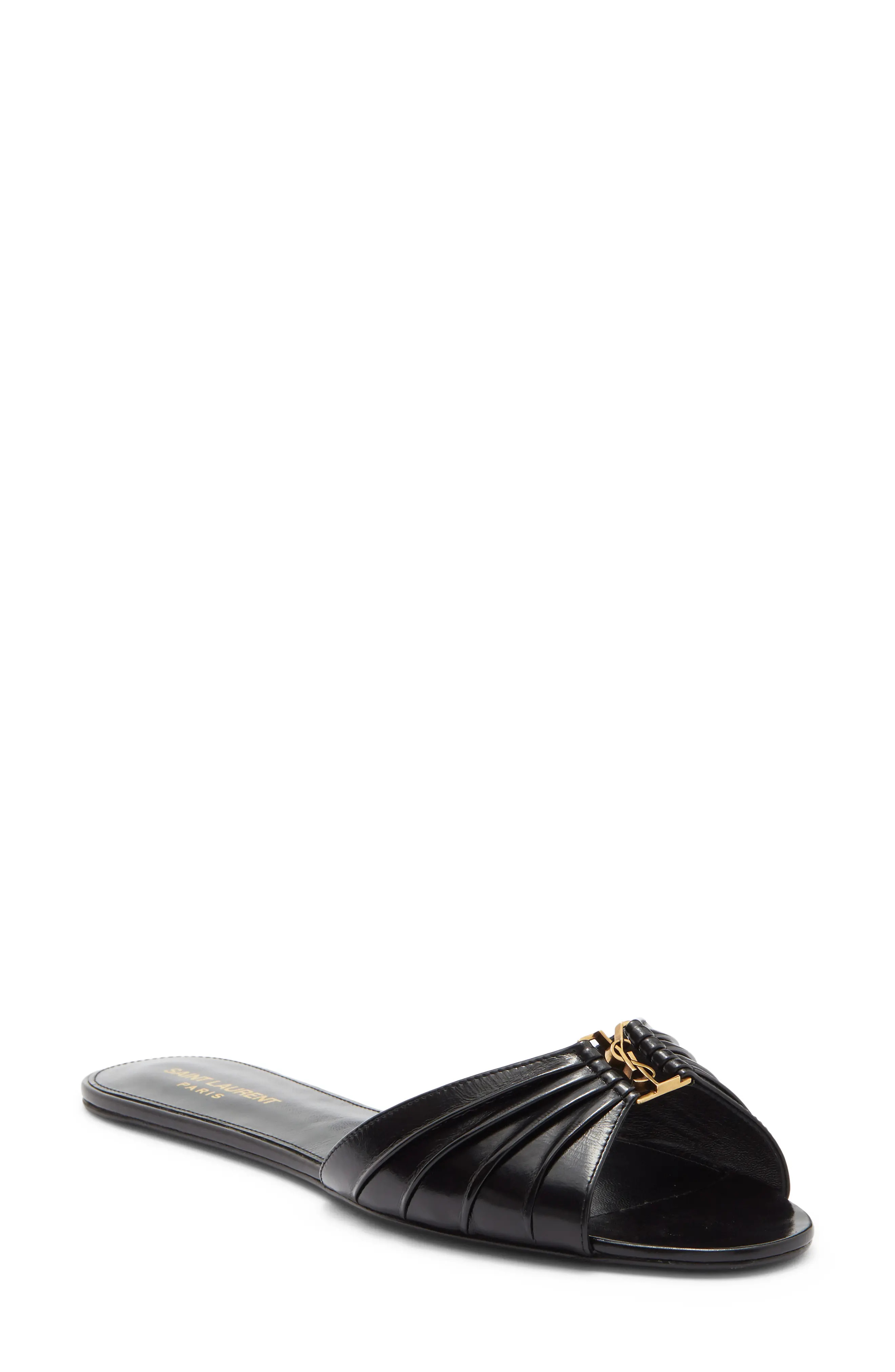 Saint Laurent Babylone Slide Sandal (Women) | Nordstrom | Nordstrom