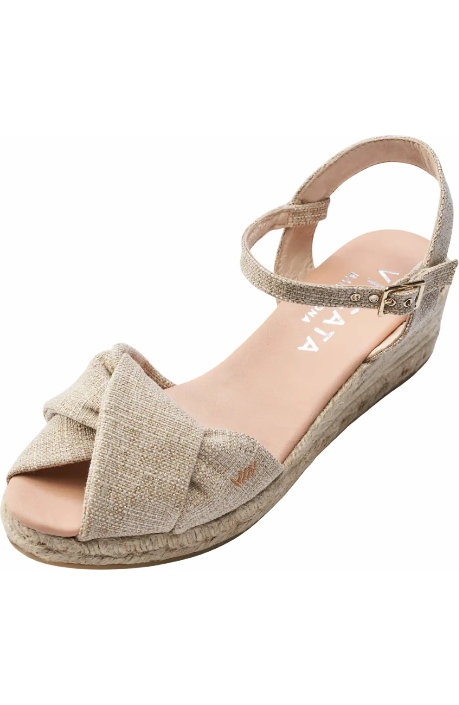 Farella Canvas Espadrille Sandal Wedges | Nordstrom