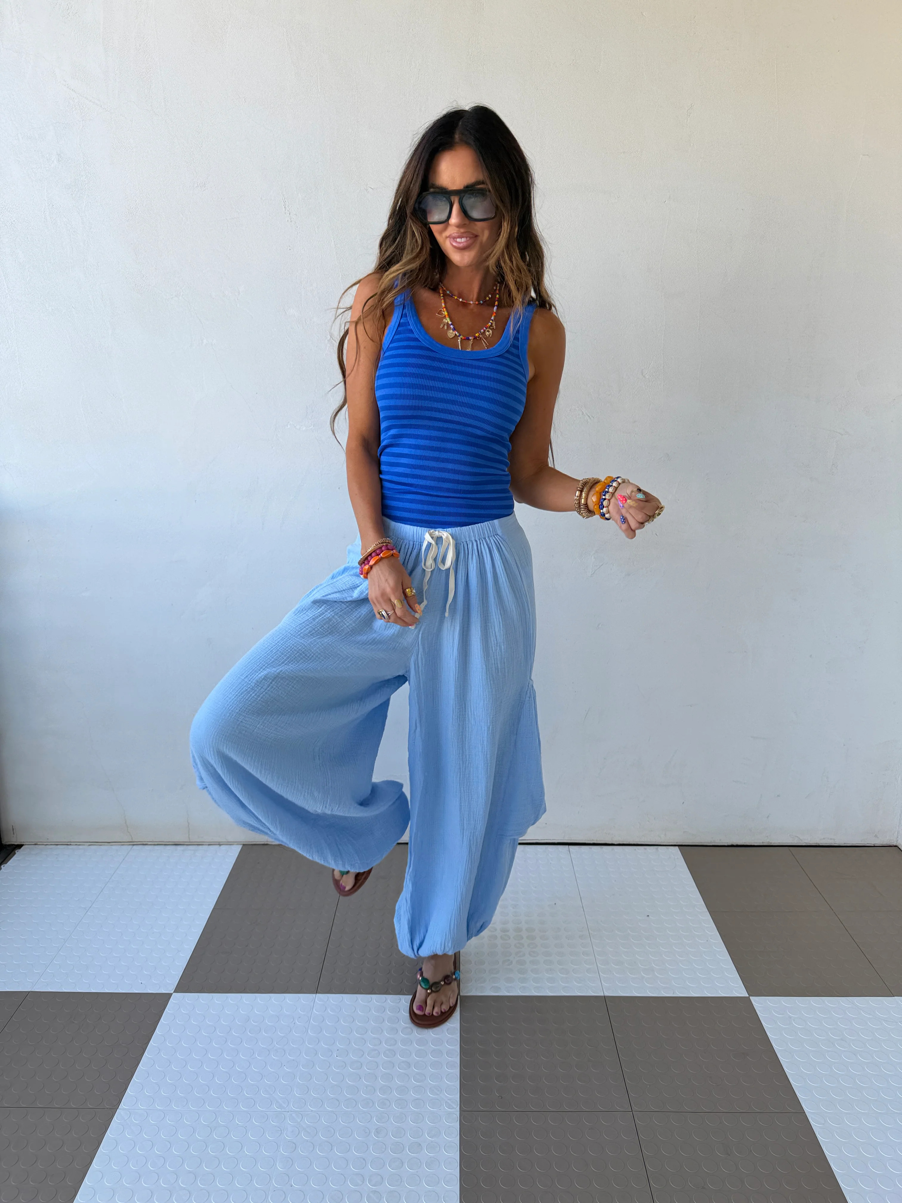 Cloud Chaser Pants Baby Blue / Medium | Copper and Cloth